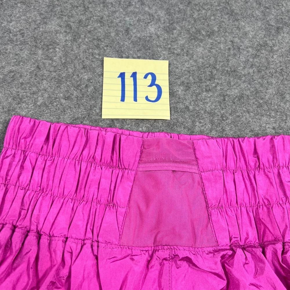 Free People FP Movement Fuchsia Pink The Way Home Shorts Women's Size Medium - Picture 6 of 6
